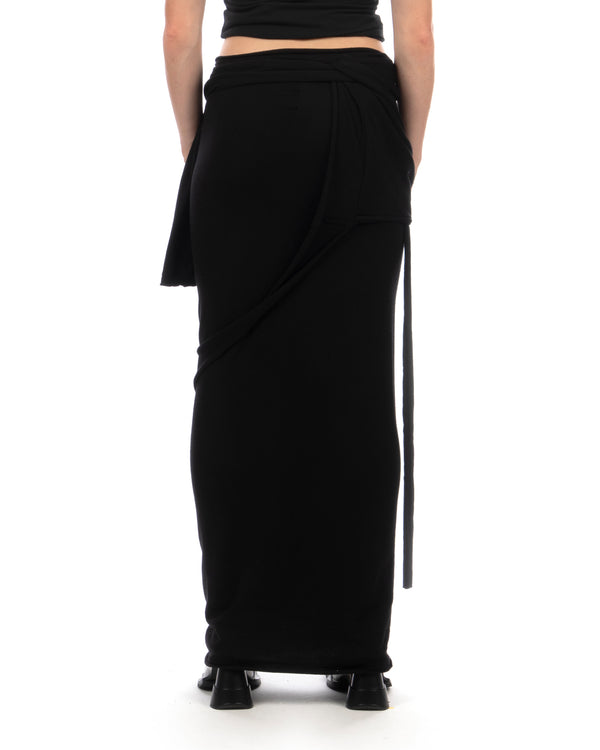 OTTOLINGER | Lounge Drape Skirt Black - Concrete