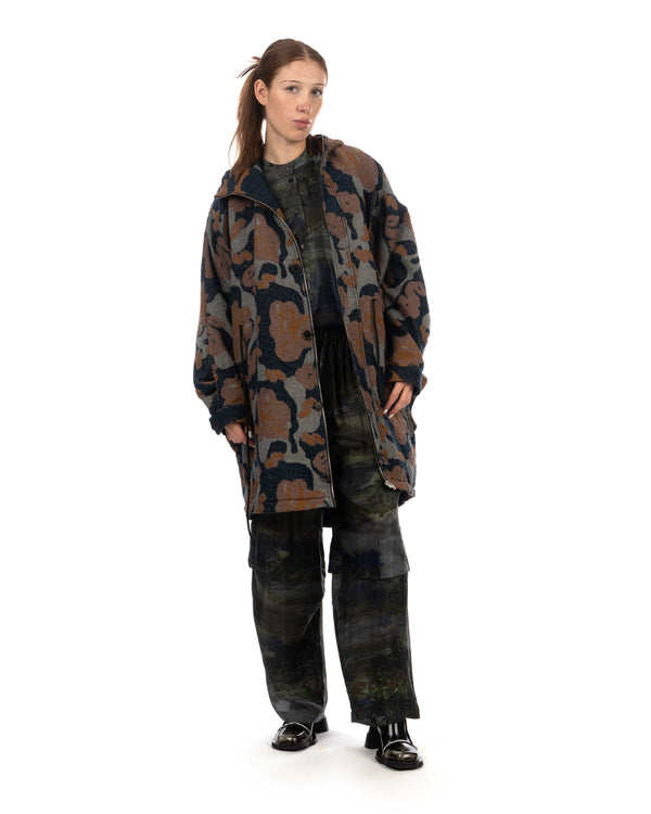 Henrik Vibskov | Wing Parka Goat Navy - Concrete