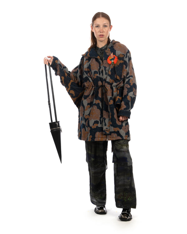 Henrik Vibskov | Wing Parka Goat Navy - Concrete