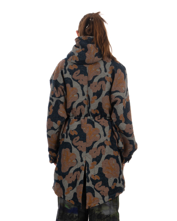 Henrik Vibskov | Wing Parka Goat Navy - Concrete
