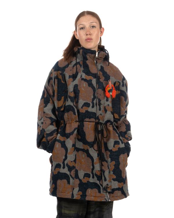 Henrik Vibskov | Wing Parka Goat Navy - Concrete