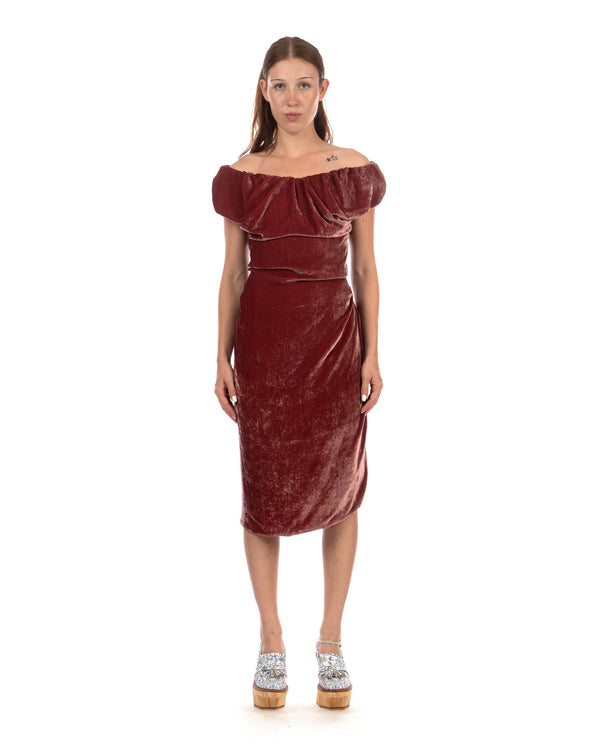 Vivienne Westwood | Ginnie Amber Dress Peony - Concrete