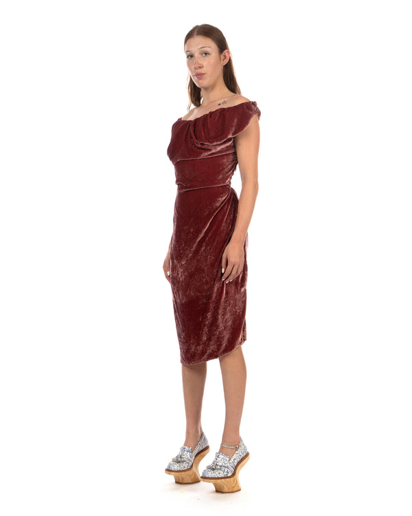 Vivienne Westwood | Ginnie Amber Dress Peony - Concrete