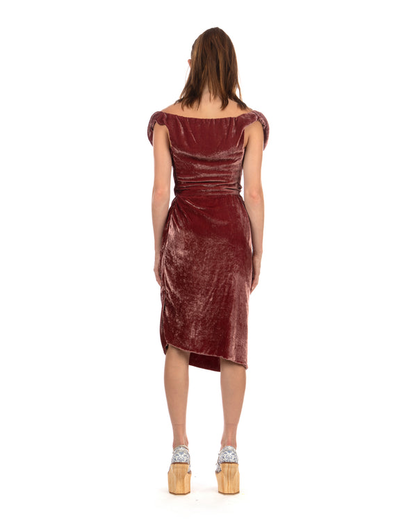 Vivienne Westwood | Ginnie Amber Dress Peony - Concrete