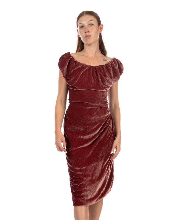 Vivienne Westwood | Ginnie Amber Dress Peony - Concrete