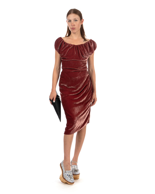 Vivienne Westwood | Ginnie Amber Dress Peony - Concrete