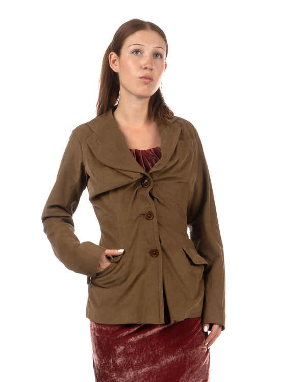 Vivienne Westwood | Fernando Jacket Tobacco - Concrete