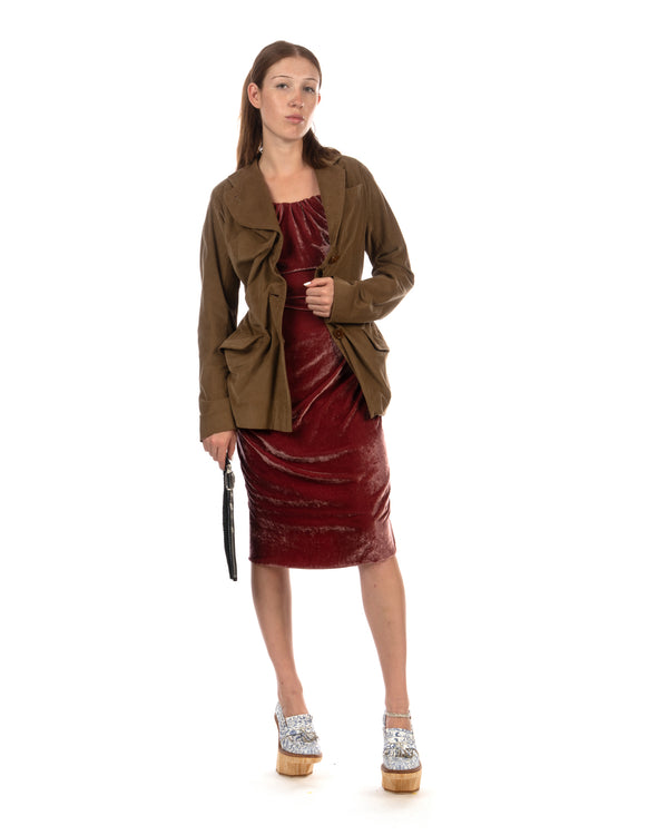 Vivienne Westwood | Fernando Jacket Tobacco - Concrete