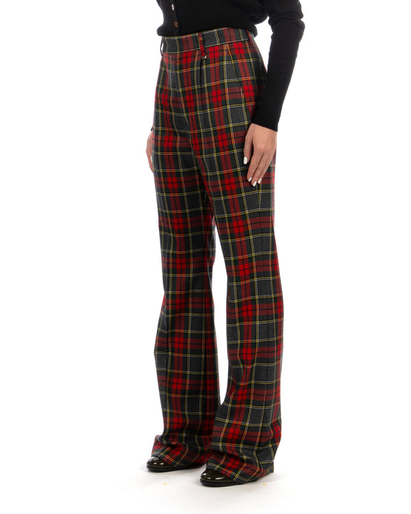 Vivienne Westwood | Ray Trousers Red / Green - Concrete