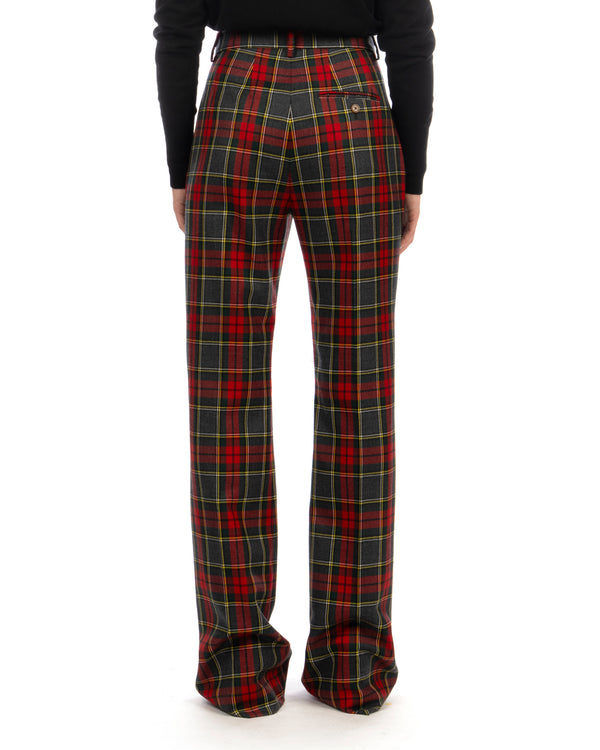 Vivienne Westwood | Ray Trousers Red / Green - Concrete