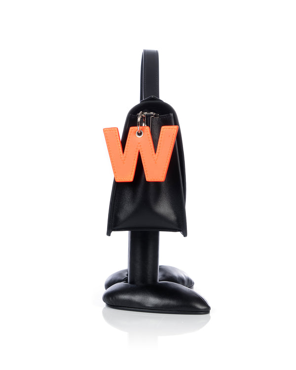 Walter Van Beirendonck | Alien Friend Leather Bag Black - Concrete