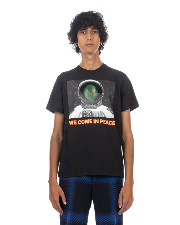 Walter Van Beirendonck | W-Space T-Shirt Black - Concrete
