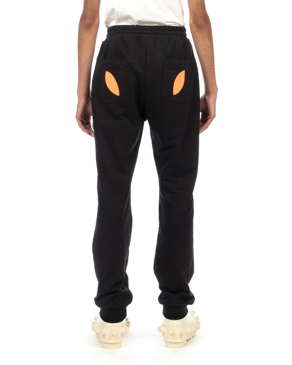 Walter Van Beirendonck | Alien Sweat Pants Black - Concrete
