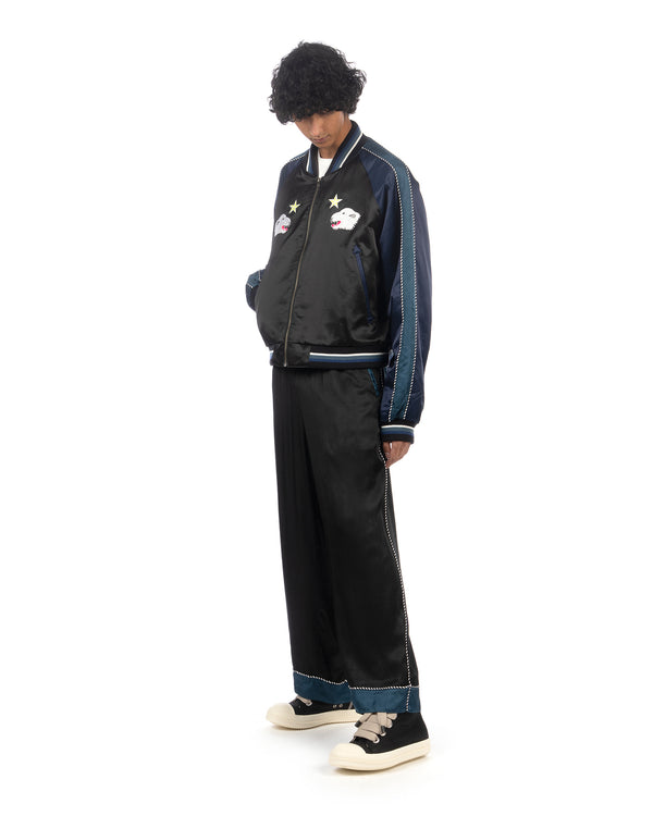FACETASM | Thule Souvenir Jacket Black - Concrete