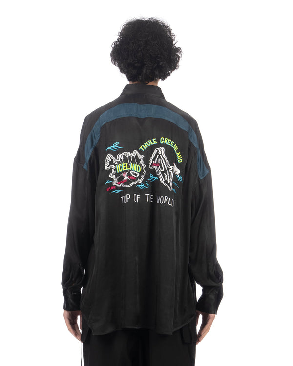FACETASM | U Thule Shirt Black - Concrete
