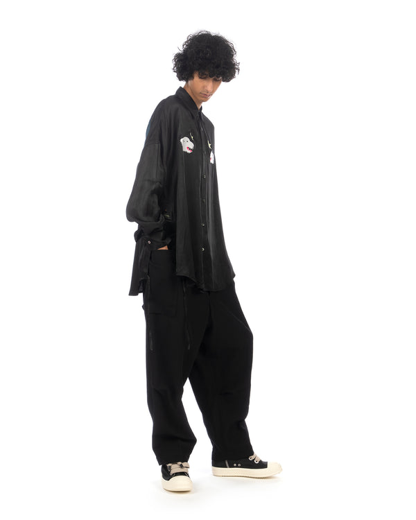 FACETASM | U Thule Shirt Black - Concrete