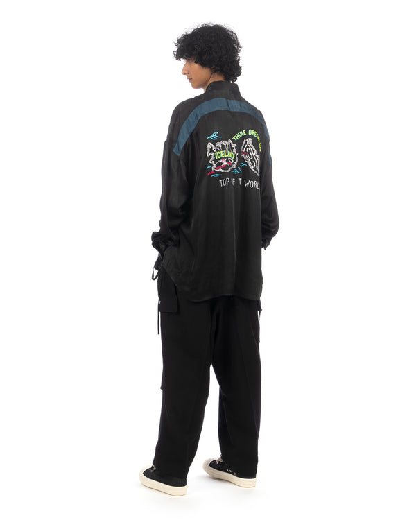 FACETASM | U Thule Shirt Black - Concrete