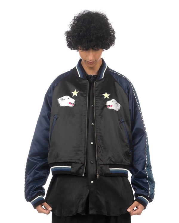 FACETASM | Thule Souvenir Jacket Black - Concrete