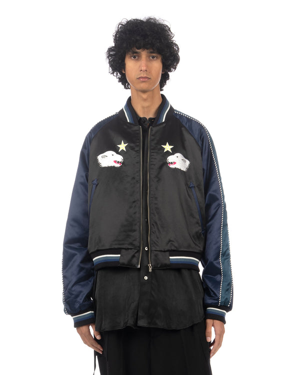FACETASM | Thule Souvenir Jacket Black - Concrete