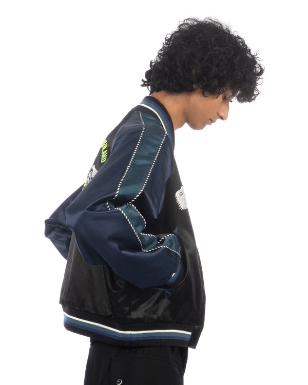 FACETASM | Thule Souvenir Jacket Black - Concrete