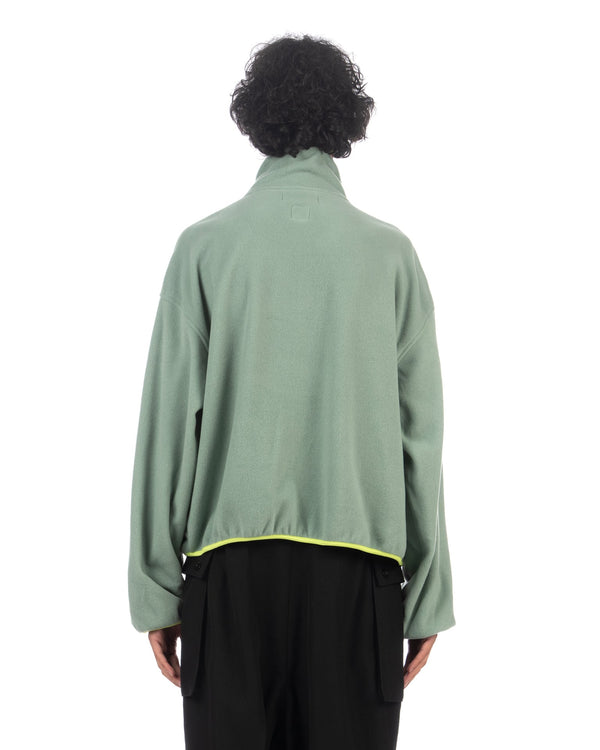 FACETASM | U Flowing Fleece Sweat Khaki - Concrete
