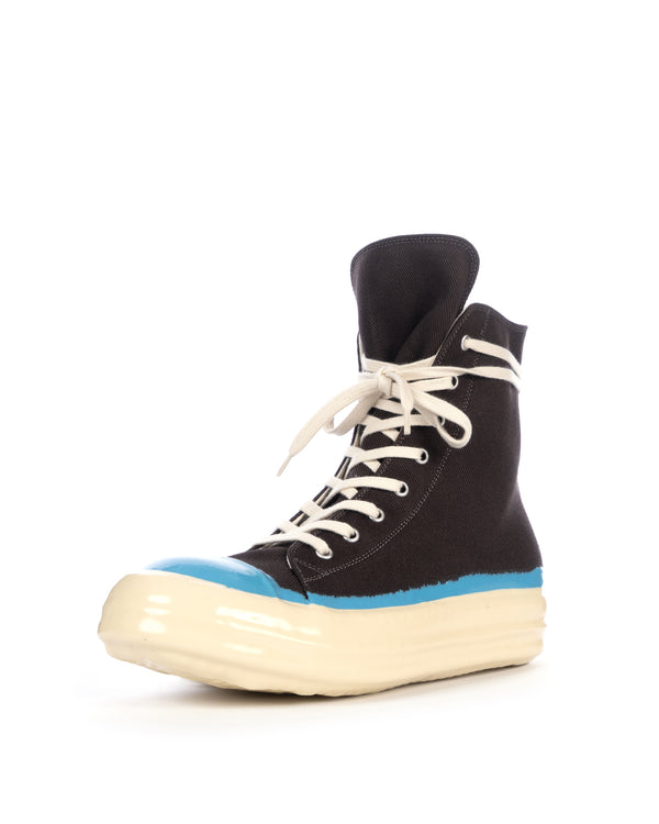DRKSHDW by Rick Owens | Denim Sneaks Dark Dust / Blue - Concrete