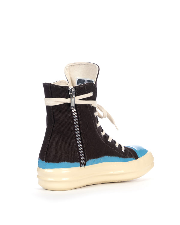 DRKSHDW by Rick Owens | Denim Sneaks Dark Dust / Blue - Concrete