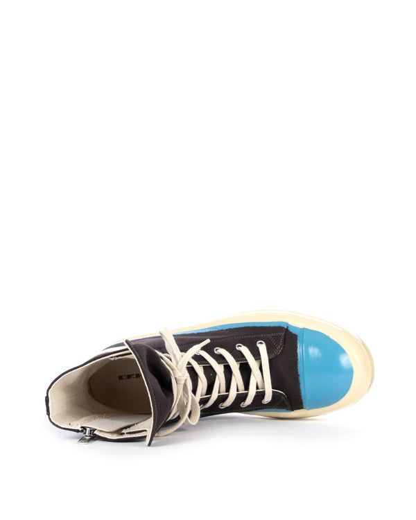 DRKSHDW by Rick Owens | Denim Sneaks Dark Dust / Blue - Concrete
