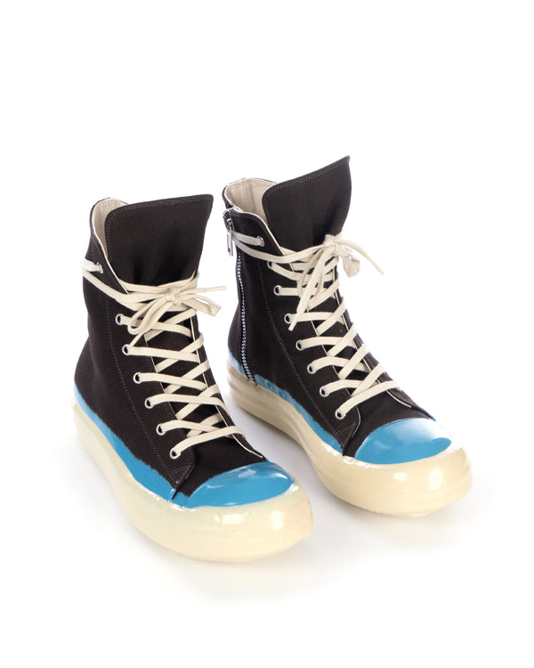 DRKSHDW by Rick Owens | Denim Sneaks Dark Dust / Blue - Concrete