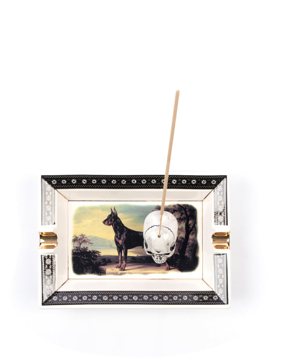 NEIGHBORHOOD | Square Incense Tray Black - Concrete