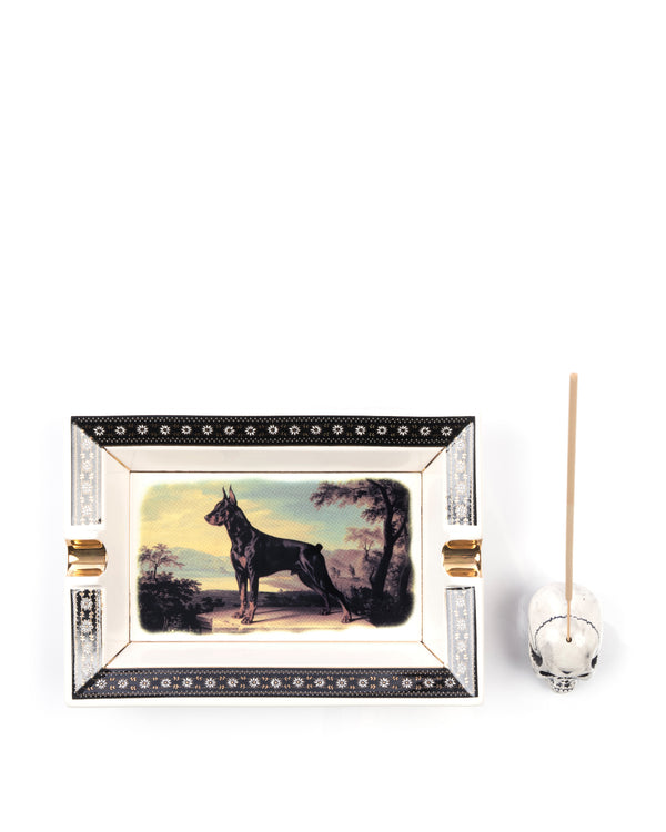 NEIGHBORHOOD | Square Incense Tray Black - Concrete