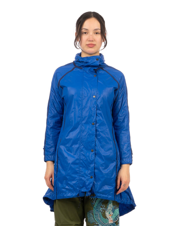 Christopher Raeburn | W Dipped Hem Anorak Blue - Concrete