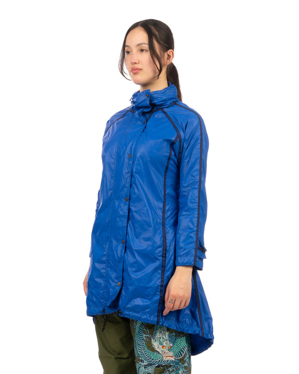 Christopher Raeburn | W Dipped Hem Anorak Blue - Concrete