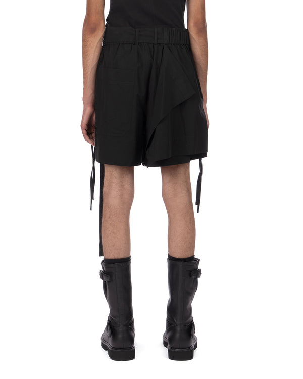 Craig Green | Layered Cotton Short Black - Concrete