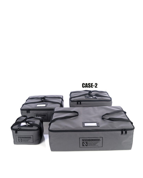 NEIGHBORHOOD | Portable Tool Bag Case-2 . PE Gray - Concrete