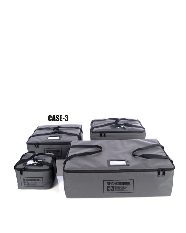 NEIGHBORHOOD | Portable Tool Bag Case-3 . PE Gray - Concrete