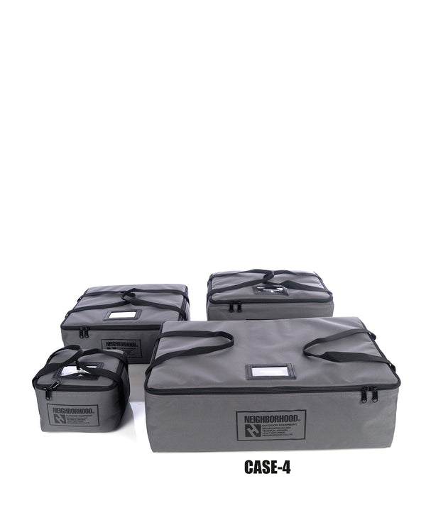 NEIGHBORHOOD | Portable Tool Bag Case-4 . PE Gray - Concrete