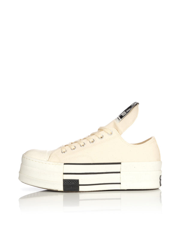 DRKSHDW by Rick Owens | x Converse DBL DRKSTAR Ox Natural - Concrete
