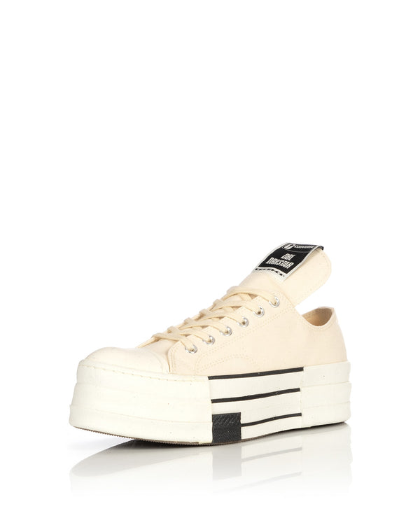 DRKSHDW by Rick Owens | x Converse DBL DRKSTAR Ox Natural - Concrete