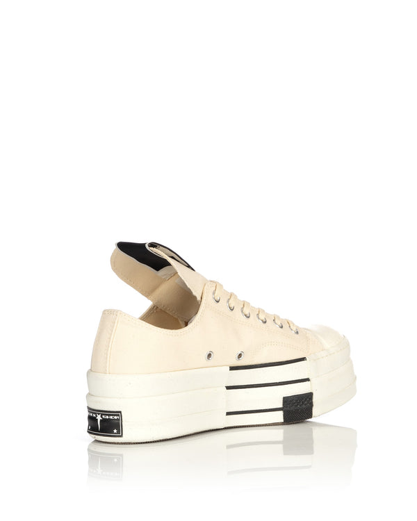 DRKSHDW by Rick Owens | x Converse DBL DRKSTAR Ox Natural - Concrete