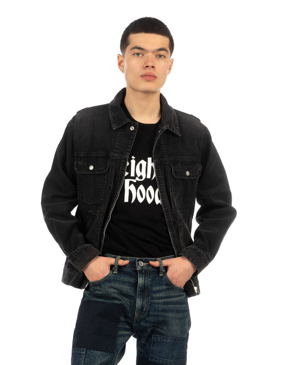 NEIGHBORHOOD | Washed Corduroy Jacket Black - Concrete