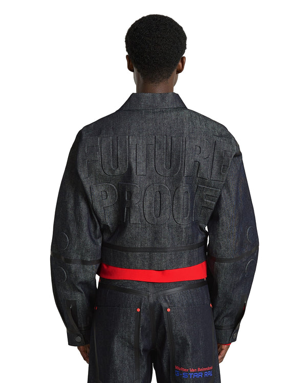 Walter Van Beirendonck | x G-Star Raw Balls Jacket Denim - Concrete