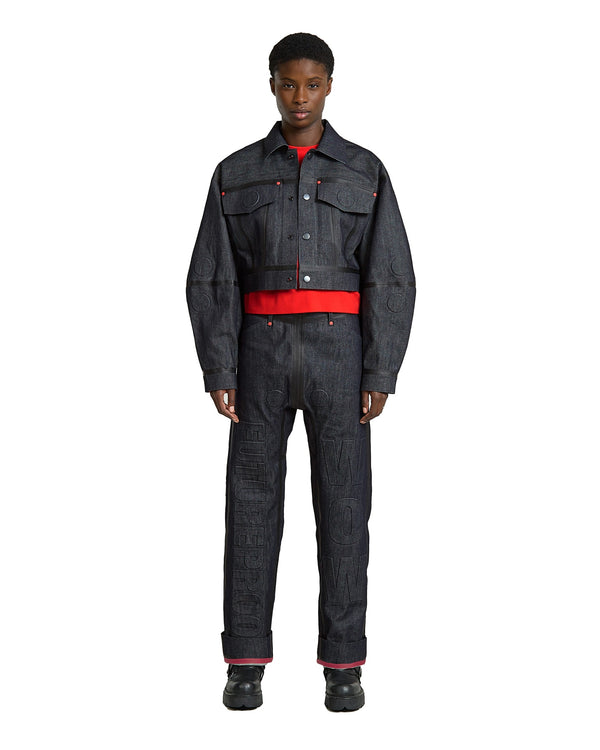 Walter Van Beirendonck | x G-Star Raw Balls Jacket Denim - Concrete