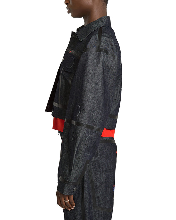 Walter Van Beirendonck | x G-Star Raw Balls Jacket Denim - Concrete