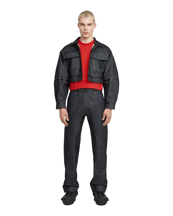 Walter Van Beirendonck | x G-Star Raw Balls Jacket Denim - Concrete
