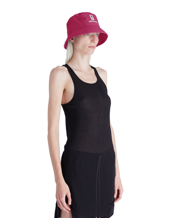 DRKSHDW by Rick Owens | x Converse Bucket Hat Hot Pink - Concrete