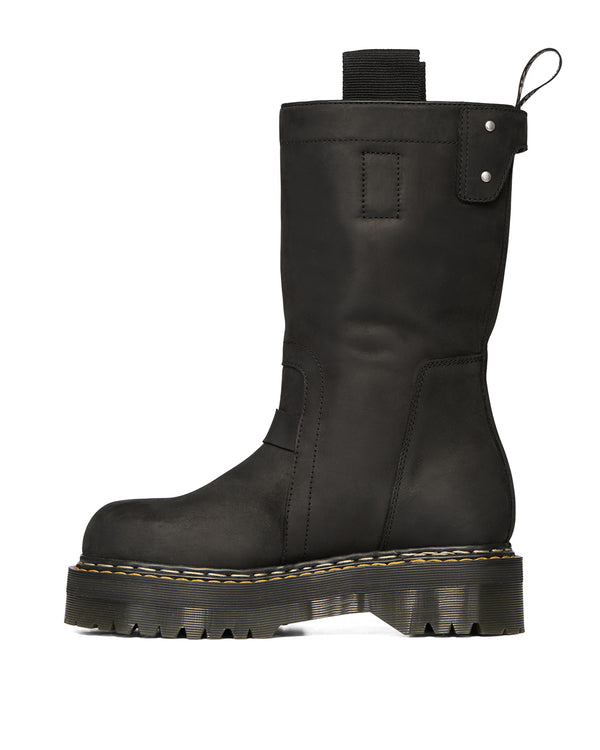 Rick Owens | x Dr. Martens Quad Sole Pull On Boot Black - Concrete