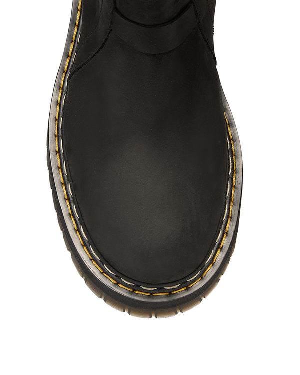Rick Owens | x Dr. Martens Quad Sole Pull On Boot Black - Concrete