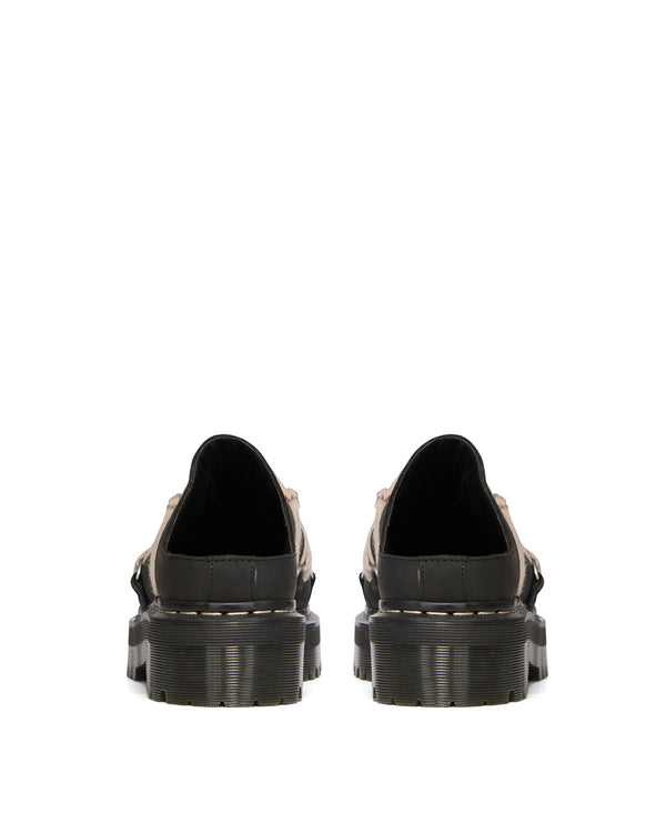 Rick Owens | x Dr. Martens Quad Sole Megalace Mule Black - Concrete
