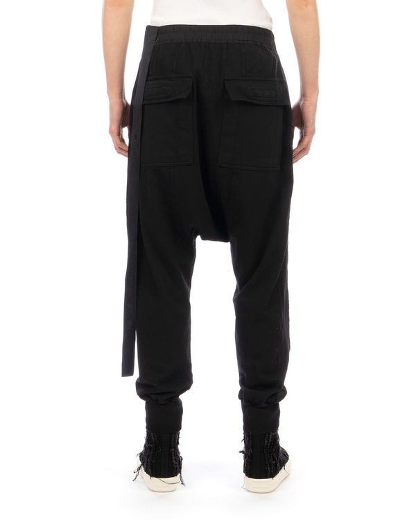 DRKSHDW by Rick Owens | Prisoner Pants Black - Concrete